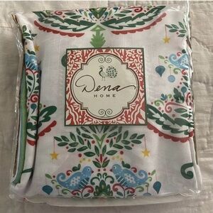 Dena Home PEPPERMINT TWIST Shower Curtain - New Open Bag 72"x72" Christmas